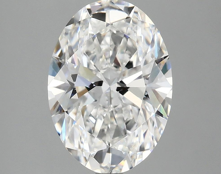 3.09 Carat Oval Shaped Ideal Cut VVS2 IGI Certified Lab Grown Diamond
