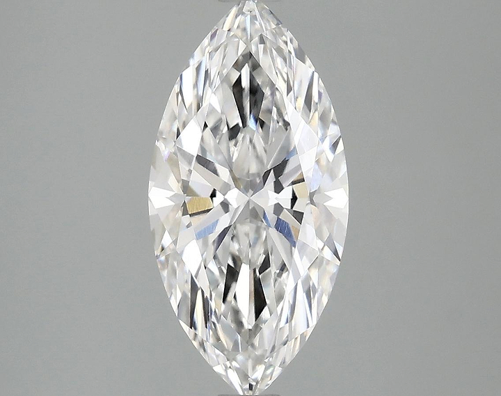 2.06 Carat Marquise Shaped Ideal Cut VVS2 IGI Certified Lab Grown Diamond