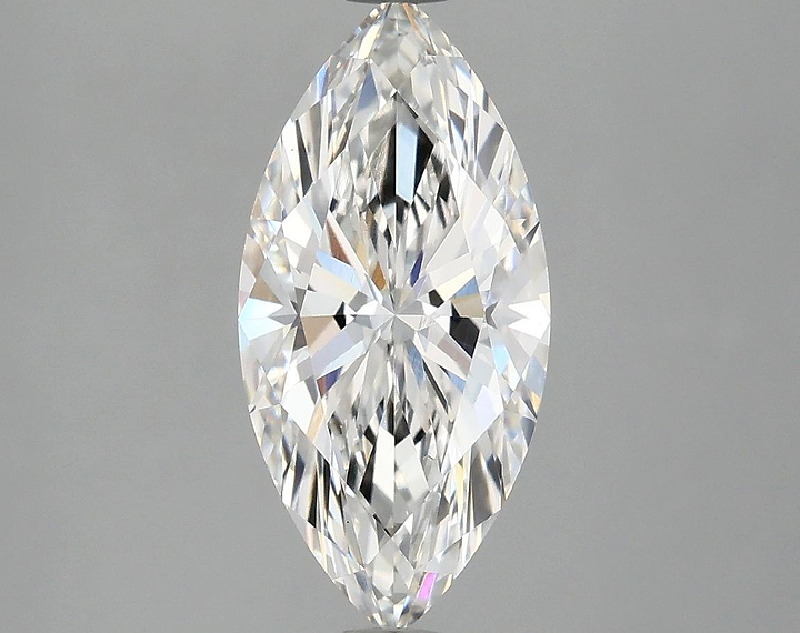 2.1 Carat Marquise Shaped Excellent Cut VS1 IGI Certified Lab Grown Diamond