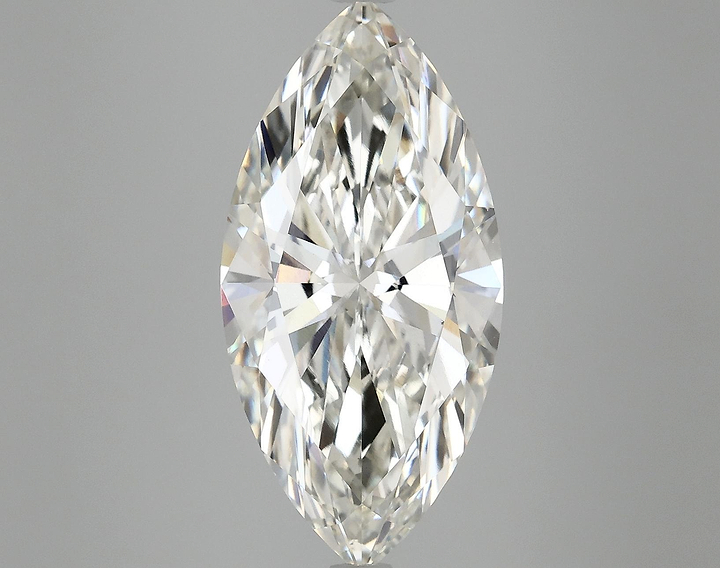 6.04 Carat Marquise Shaped Ideal Cut VVS2 IGI Certified Lab Grown Diamond