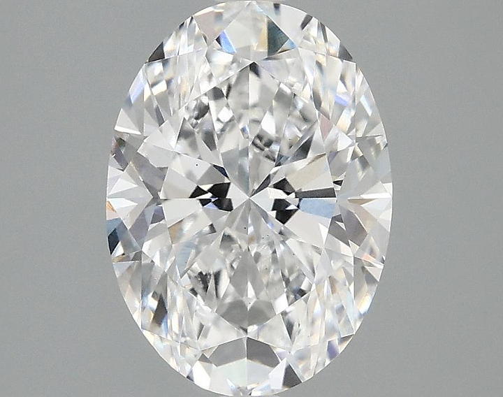 2.5 Carat Oval Shaped Ideal Cut VS1 IGI Certified Lab Grown Diamond