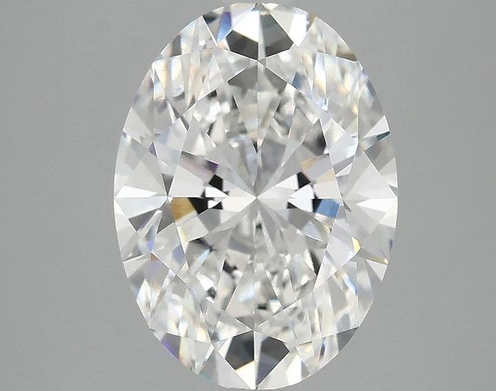 3.07 Carat Oval Shaped Excellent Cut VVS2 IGI Certified Lab Grown Diamond