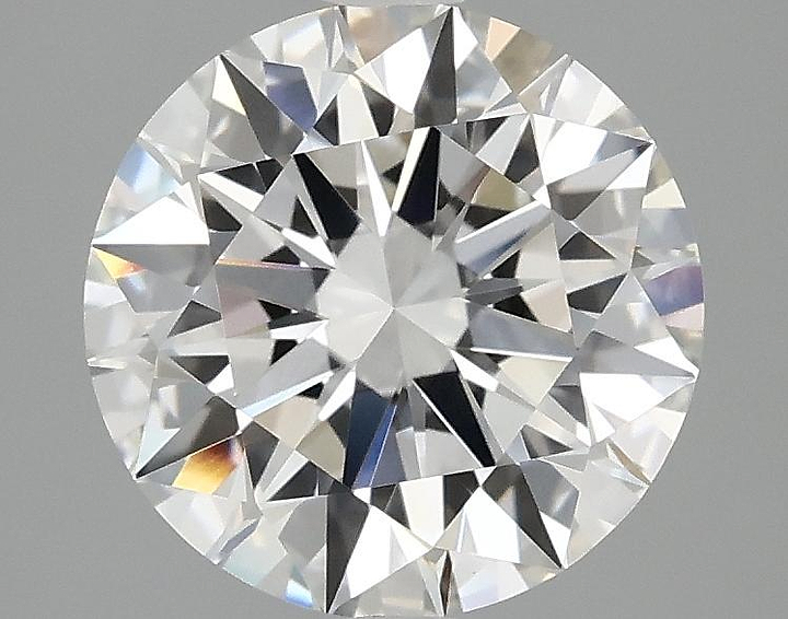 2.54 Carat Round Shaped Ideal Cut VVS2 IGI Certified Lab Grown Diamond