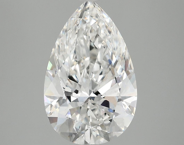 3.06 Carat Pear Shaped Ideal Cut VS2 IGI Certified Lab Grown Diamond