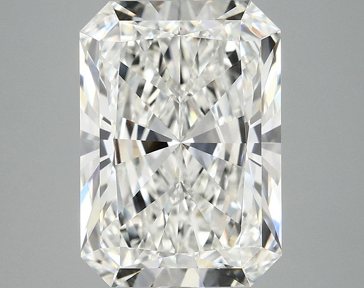 4.89 Carat Radiant Shaped Ideal Cut VVS2 IGI Certified Lab Grown Diamond