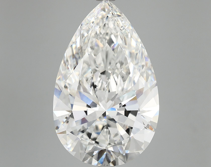 10.97 Carat Pear Shaped Ideal Cut VVS2 IGI Certified Lab Grown Diamond