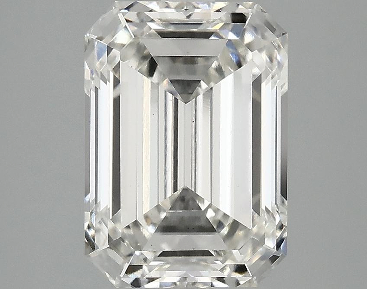 3.14 Carat Emerald Shaped Ideal Cut VS1 IGI Certified Lab Grown Diamond