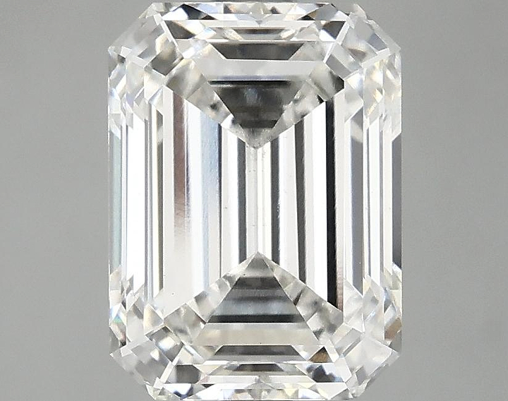 3.09 Carat Emerald Shaped Excellent Cut VS2 IGI Certified Lab Grown Diamond