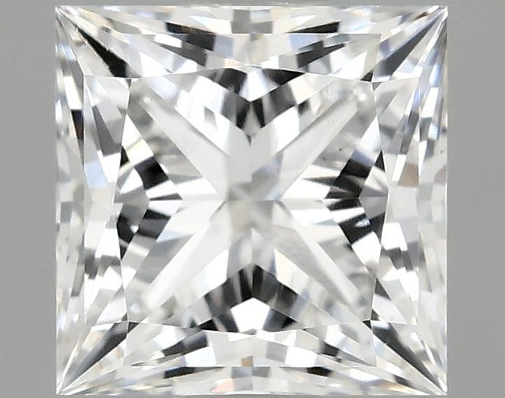 1.03 Carat Princess Shaped Ideal Cut VS2 IGI Certified Lab Grown Diamond