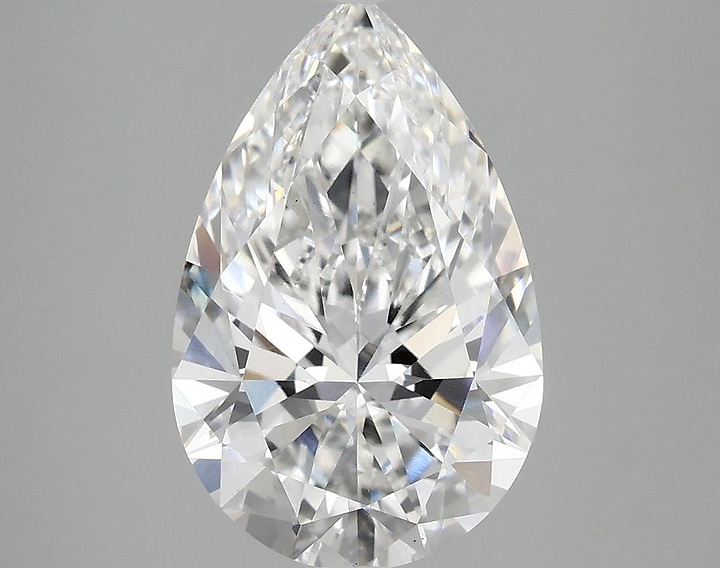 3.08 Carat Pear Shaped Ideal Cut VS1 IGI Certified Lab Grown Diamond