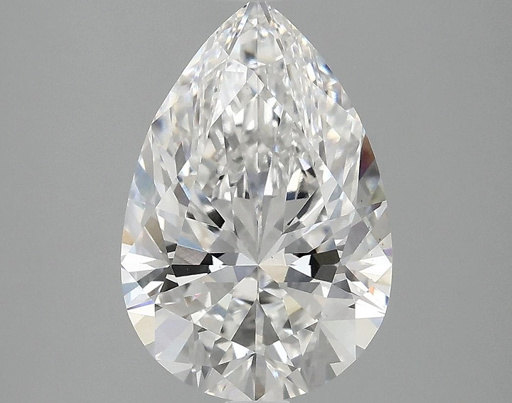 3.05 Carat Pear Shaped Excellent Cut VS1 IGI Certified Lab Grown Diamond