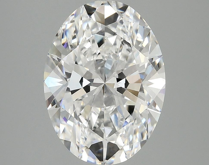 3.08 Carat Oval Shaped Excellent Cut VVS2 IGI Certified Lab Grown Diamond