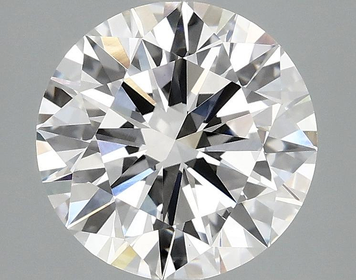 2.53 Carat Round Shaped Ideal Cut VVS2 IGI Certified Lab Grown Diamond