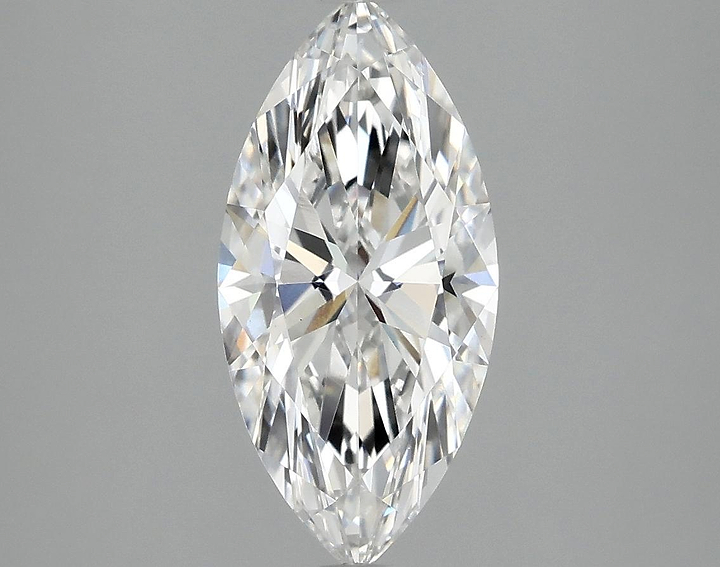 2.08 Carat Marquise Shaped Excellent Cut VS1 IGI Certified Lab Grown Diamond