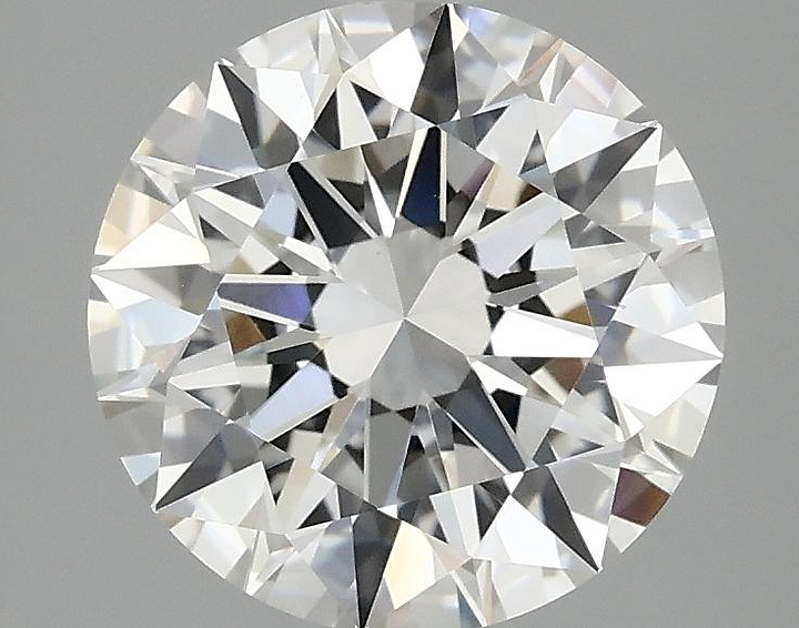 2.35 Carat Round Shaped Ideal Cut VVS2 IGI Certified Lab Grown Diamond