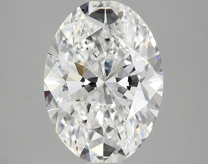 3.02 Carat Oval Shaped Excellent Cut VVS2 IGI Certified Lab Grown Diamond