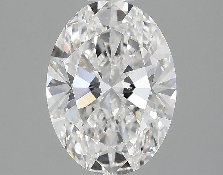 1.5 Carat Oval Shaped Excellent Cut VVS2 IGI Certified Lab Grown Diamond