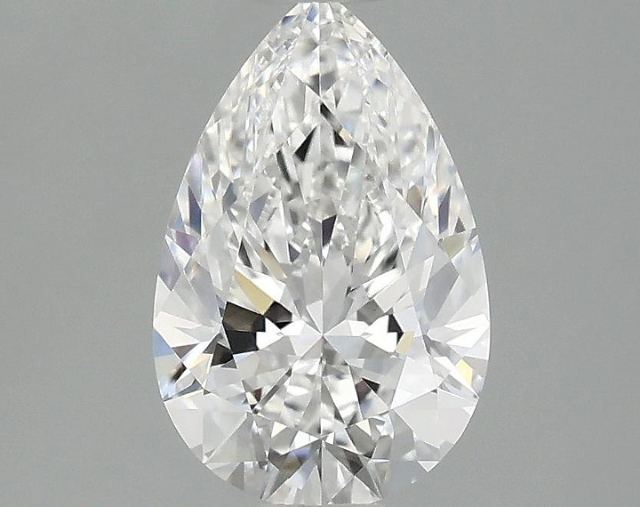 1.59 Carat Pear Shaped Ideal Cut VVS2 IGI Certified Lab Grown Diamond
