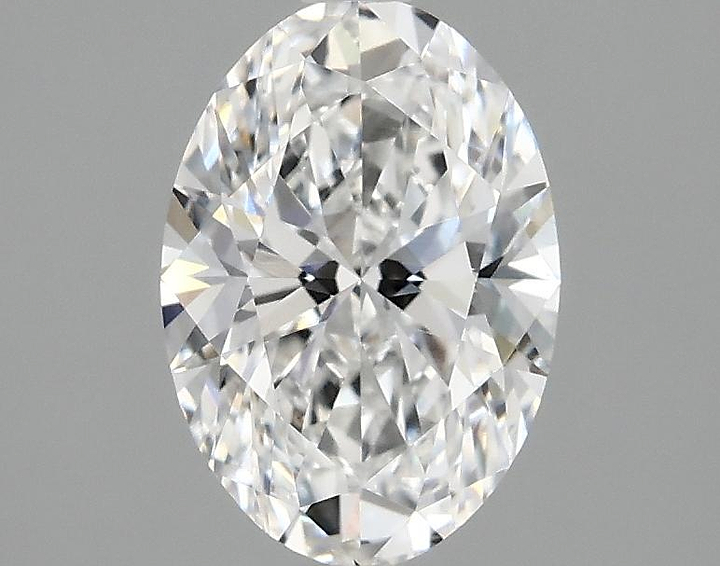 1.5 Carat Oval Shaped Ideal Cut VVS2 IGI Certified Lab Grown Diamond