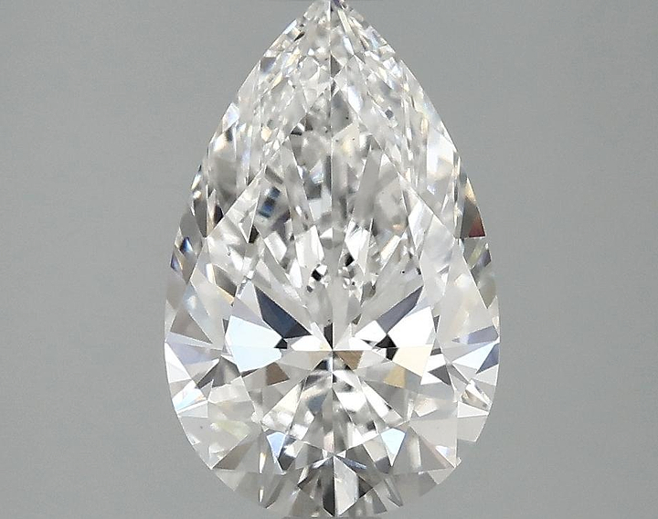 1.98 Carat Pear Shaped Ideal Cut VS1 IGI Certified Lab Grown Diamond