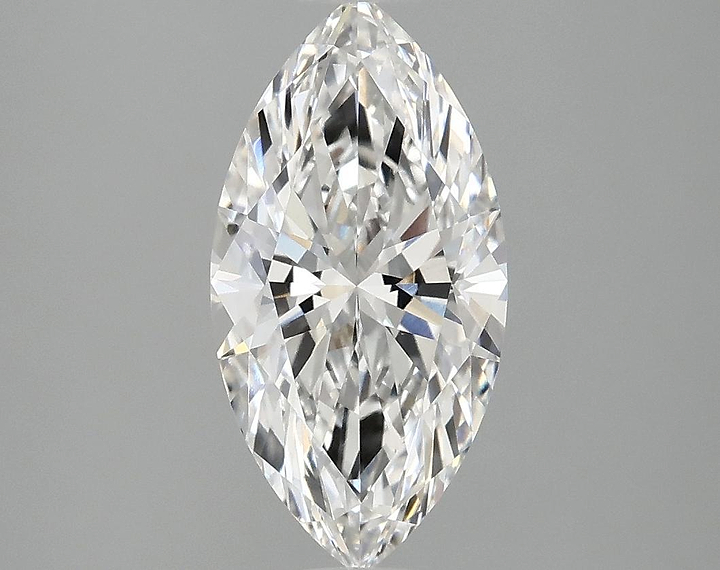 2.01 Carat Marquise Shaped Ideal Cut VVS2 IGI Certified Lab Grown Diamond