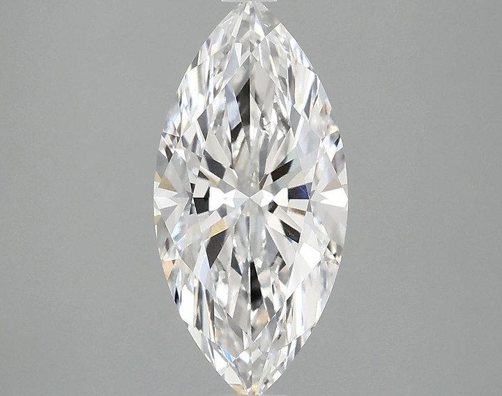 1.84 Carat Marquise Shaped Excellent Cut VS1 IGI Certified Lab Grown Diamond