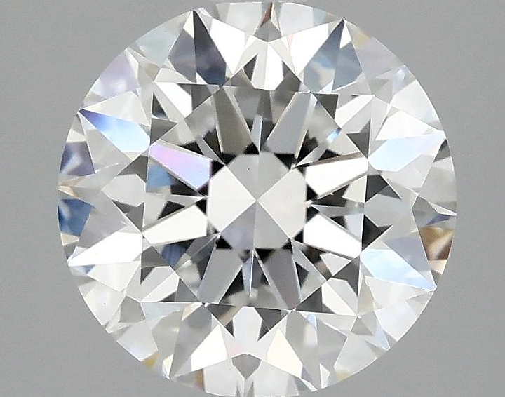 2.58 Carat Round Shaped Excellent Cut VVS2 IGI Certified Lab Grown Diamond