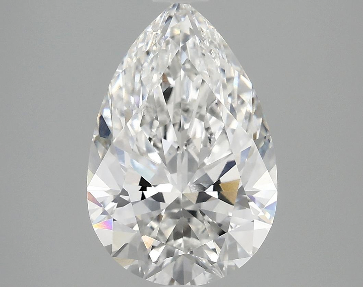 3.08 Carat Pear Shaped Excellent Cut VS1 IGI Certified Lab Grown Diamond
