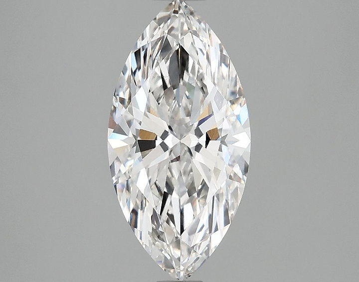 2.1 Carat Marquise Shaped Ideal Cut VS1 IGI Certified Lab Grown Diamond