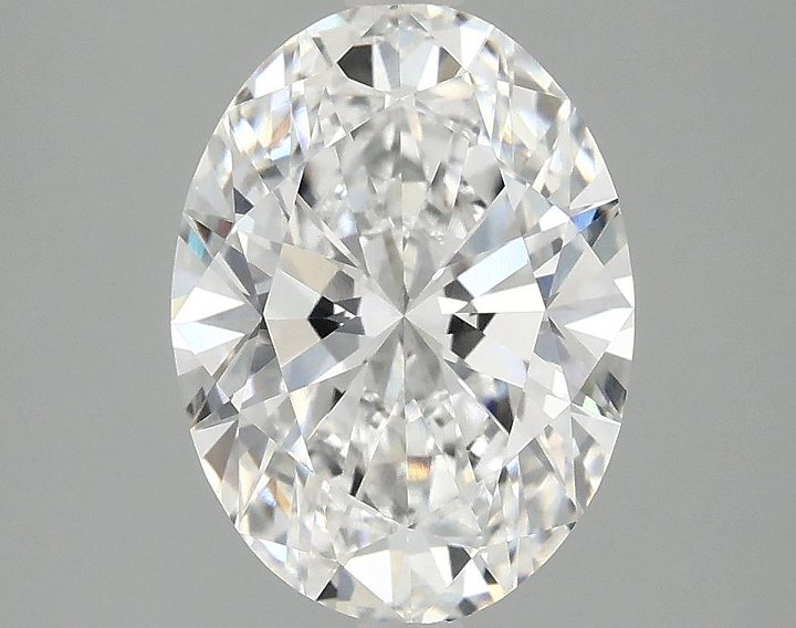 3.04 Carat Oval Shaped Excellent Cut VVS2 IGI Certified Lab Grown Diamond