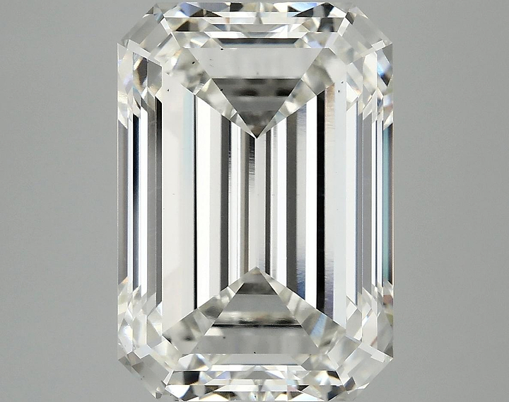8.3 Carat Emerald Shaped Ideal Cut VS1 IGI Certified Lab Grown Diamond