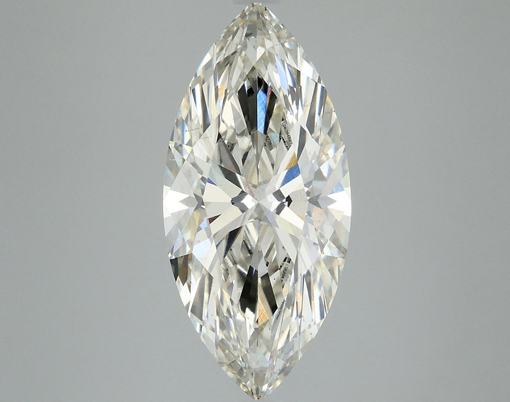 4.13 Carat Marquise Shaped Excellent Cut VS2 IGI Certified Lab Grown Diamond