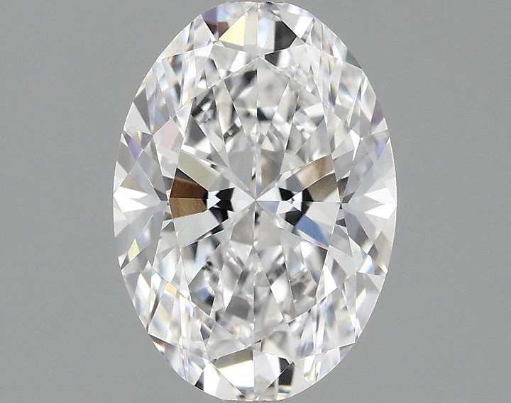 1.23 Carat Oval Shaped Ideal Cut VVS2 IGI Certified Lab Grown Diamond