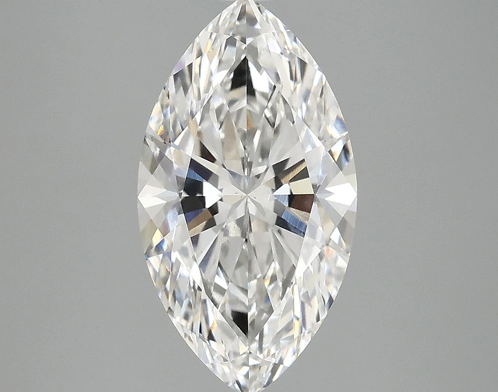 3.02 Carat Marquise Shaped Excellent Cut VS1 IGI Certified Lab Grown Diamond