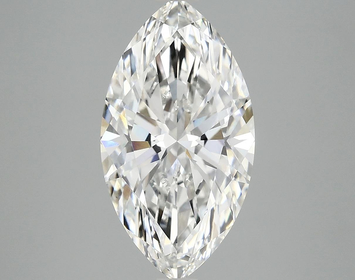 3.08 Carat Marquise Shaped Excellent Cut VS1 IGI Certified Lab Grown Diamond
