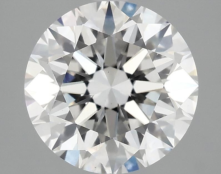 3.09 Carat Round Shaped Excellent Cut VS1 IGI Certified Lab Grown Diamond
