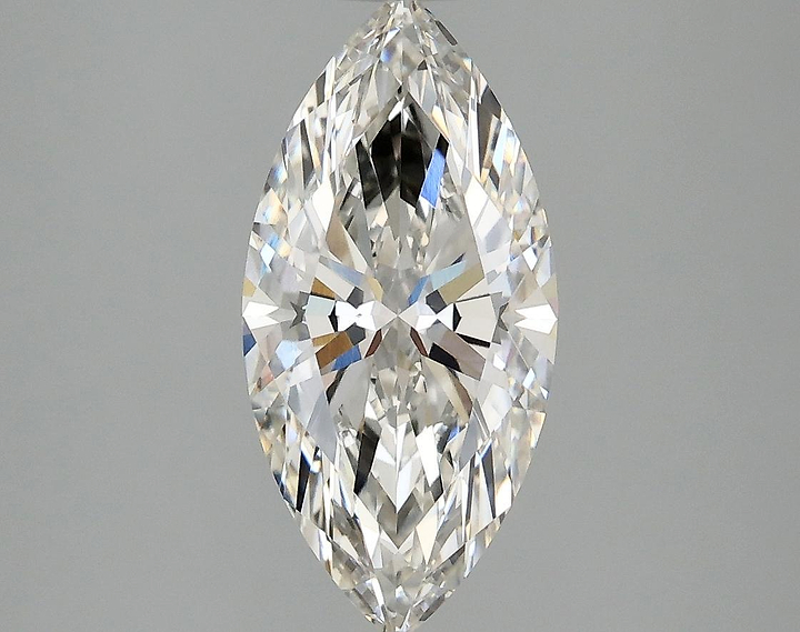2.1 Carat Marquise Shaped Excellent Cut VVS2 IGI Certified Lab Grown Diamond