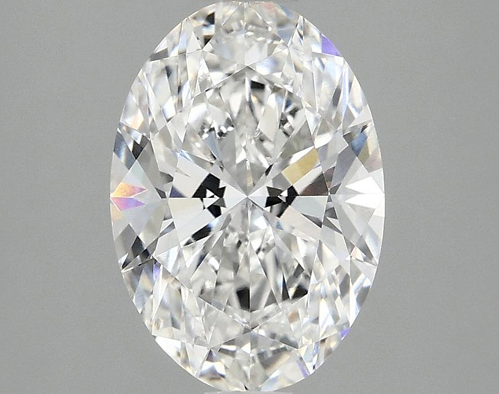 2.05 Carat Oval Shaped Ideal Cut VVS2 IGI Certified Lab Grown Diamond