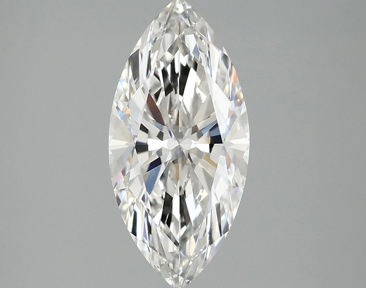 1.93 Carat Marquise Shaped Excellent Cut VVS2 IGI Certified Lab Grown Diamond