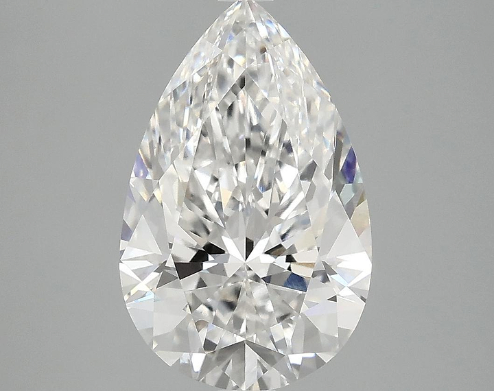 3.09 Carat Pear Shaped Ideal Cut VS1 IGI Certified Lab Grown Diamond