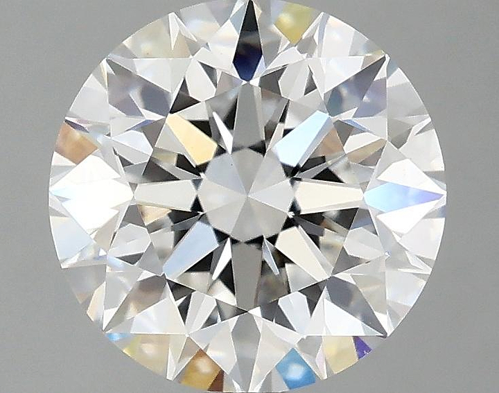2.54 Carat Round Shaped Excellent Cut VVS2 IGI Certified Lab Grown Diamond