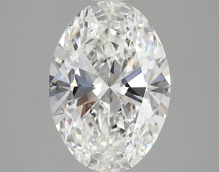 2.02 Carat Oval Shaped Ideal Cut VVS2 IGI Certified Lab Grown Diamond