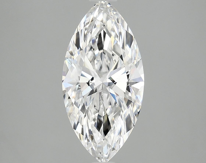 2.09 Carat Marquise Shaped Ideal Cut VS1 IGI Certified Lab Grown Diamond