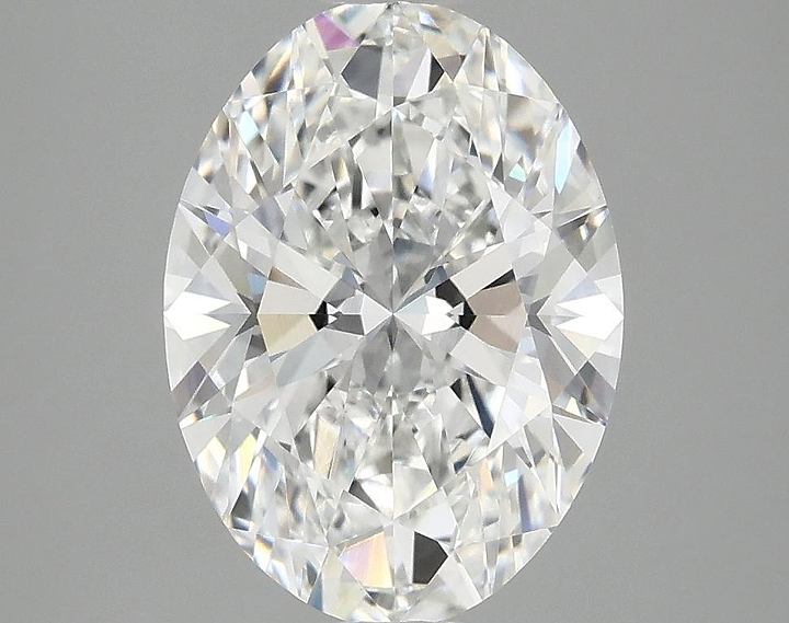 3.09 Carat Oval Shaped Excellent Cut VVS2 IGI Certified Lab Grown Diamond
