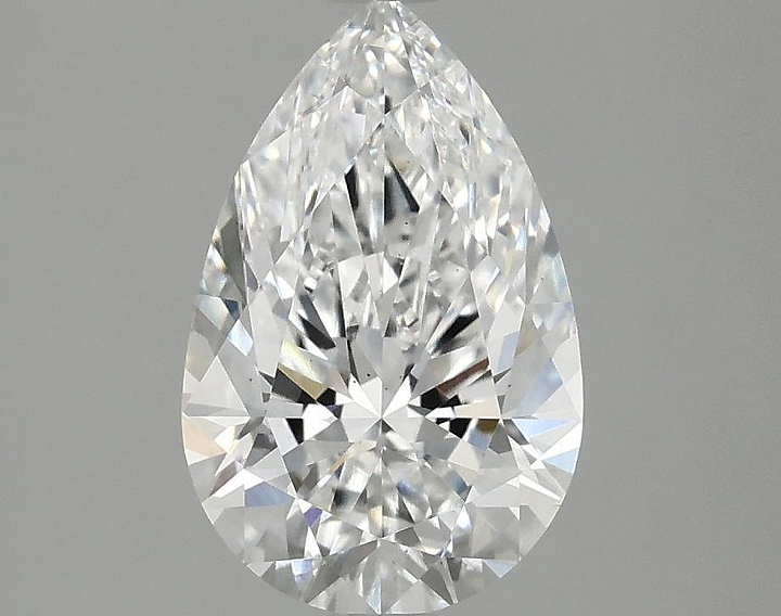 2.05 Carat Pear Shaped Ideal Cut VS2 IGI Certified Lab Grown Diamond