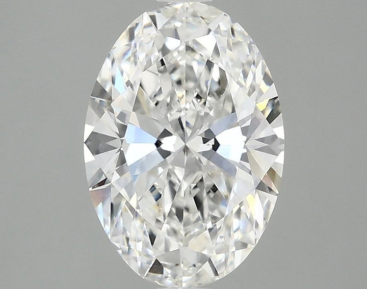 2.02 Carat Oval Shaped Ideal Cut VVS2 IGI Certified Lab Grown Diamond