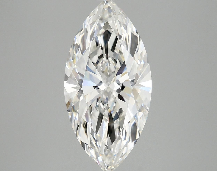 3.01 Carat Marquise Shaped Ideal Cut VS1 IGI Certified Lab Grown Diamond
