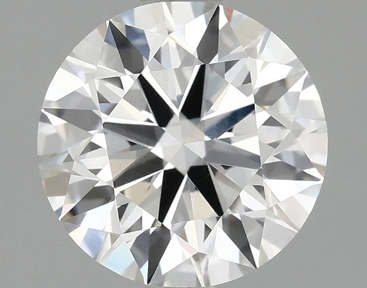 1.47 Carat Round Shaped Ideal Cut VVS2 IGI Certified Lab Grown Diamond