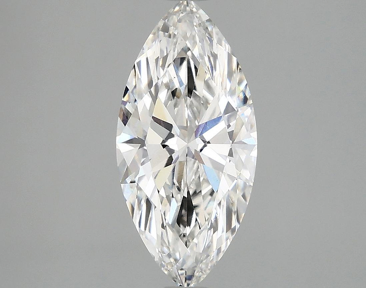 1.96 Carat Marquise Shaped Excellent Cut VS1 IGI Certified Lab Grown Diamond