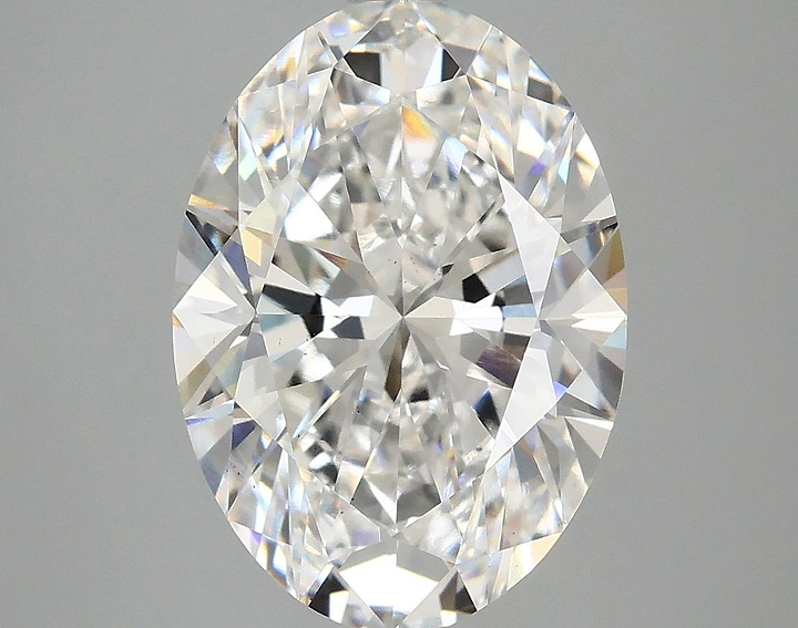 4.07 Carat Oval Shaped Ideal Cut VS2 IGI Certified Lab Grown Diamond